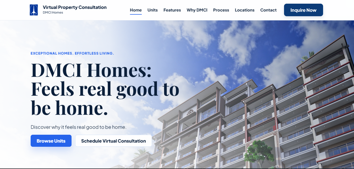 Virtual Property Consultation project screenshot